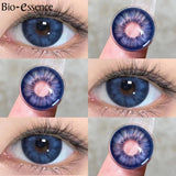 Yeknu  1 Pair Korean Lenses Colored Contact Lenses With Prescription Myopia Lenses Cosplay Lenses Big Eye Lenses 14.5mm