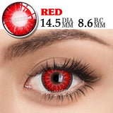 Yeknu  Halloween Lenses Cosplay Contact Lenses Halloween Color Contact Lenses for Eyes Anime Lenses Anime Accessories