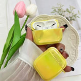 Yeknu  Minimalist solid color headphone case protective case, suitable for smooth hard shell protective film