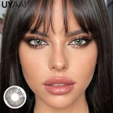 Yeknu  Cosplay Contact Lenses Wholesales Cheap Cosmetic Lenses 10/20/30/50 Pairs Cosplay Lenses White lenses Halloween Black Lens