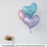 Yeknu  40-Inch Number Balloons for Birthday Photoaphy Props Boys Girls One Year Old Creme Purple Decorative Scene Arrangement