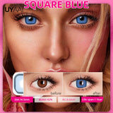 Yeknu  Cosplay Contact Lenses Wholesales Cheap Cosmetic Lenses 10/20/30/50 Pairs Cosplay Lenses White lenses Halloween Black Lens