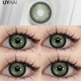 Yeknu  NEW Color Contact Beauty Blue Colorcon PATTAYA Series Lens Natual Brown Lens Cosmetic Colorcon Beauty Soft Green Pupils