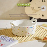 Yeknu High Beauty Female Coffee Cup Set High Grade Exquisite Afternoon Tea Cup Advanced Ceramic Mug