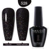 Yeknu  10ml Pearl Shell Color UV Gel Nail Polish Semi Permanent Golden Nail Art Gel Varnish Hybrid Nail Gel Polish Manicure Base