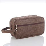 Yeknu  Oxford Cloth Large Capacity Makeup Bag. Travel Storage Bag, Men's Grooming Bag for Business Trips, Multifunctional Storage
