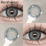 Yeknu  1 Pair Colored Contact Lenses Blue Fashion Lenses for Makeup&Cosplay Lenses Pattaya Natural Lenses Free Shipping