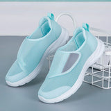Yeknu  Large size Velcro elderly shoes wide feet thick instep men's and women's autumn sports middle-aged elderly soft-soled walking