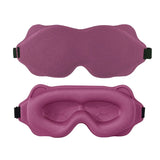 Yeknu  Sleep Eye Mask Weighted for Side Sleeper Men Women 3D Contoured Sleeping Mask No Eye Pressure 100% Blockout Soft Comfortable Eye