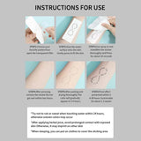 Yeknu  Line cross pattern long-lasting waterproof temporary tattoo stickers simulated non-reflective fake tattoos arms and legs