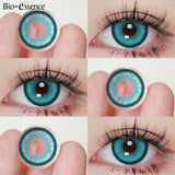 Yeknu  1 Pair Korean Lenses Colored Contact Lenses Y2K Lenses Cosplay Lenses Pink Lenses Green Lenses
