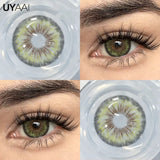 Yeknu  NEW Cleopatra Series Contact Lenses Cosmetics Eye Color Lenses Woman Accesories Black Lens Makeup Beauty Brown Lenses