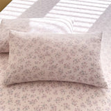 Yeknu  New Flower Washable Single Pillowcase Double Yarn Printed Dormitory Single Pillowcase, No Sheet And Quilt Cover