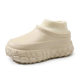 Yeknu  New Cotton Slippers for Man Winter Warm Home Cotton Shoes Waterproof Garden Shoes Indoor Slip on Man Slippers pantuflas hombre