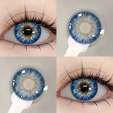Yeknu  Cosplay Contact Lenses Cosmetic Colored Pupils Hallowen Contacts Beauty Women Makeup Blue Lens Eye Contact Cosplay Pupils