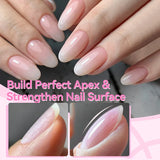 Yeknu  1 Extension UV Gel Polish Nail Glue Gel  Bulider Watercolor Nail Tips 15ml Base Top Coat Self-leveling Gel