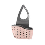 Yeknu  Kitchen Sink Holder Hanging Drain Basket Adjustable Soap Sponge Shelf Organizer Bathroom Faucet Holder Rack Kitchen Accessories