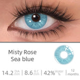 Yeknu  Love Story series Multiple colors Natural soft Contact lenses Blue Lenses Green Pupils Lens Yearly Cosmetic