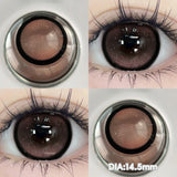 Yeknu   Pair Super Contact Lenses for Eyes Fashion Color Pupils Makeup Eye Lenses Green Contact Lenses Pink Brown Blue Lenses