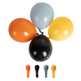 Yeknu  144pcs Construction Balloons Garland Yellow Black Construction Theme Latex Balloons Arch for Baby Shower Birthday Party Decor