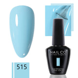 Yeknu  15ml Gel Nail Polish Semipermanente Varnishes Lacquer Esmalte Black White Color UV Lakiery Hybrydowe Vernis Gellak Polish