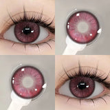 Yeknu  1 Pair Colored Contact Lenses Blue Fashion Lenses for Makeup&Cosplay Lenses Pattaya Natural Lenses Free Shipping