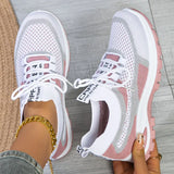 Yeknu  Cross-border spring and autumn new women's shoes sports flying woven mesh light mouth light casual comfortable