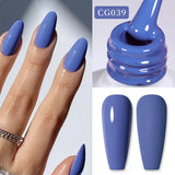 Yeknu  10ml Gold Glitter Gel Nail Polish Crystal Semi Permanent Soak Off UV Gel Varnish Nail Art Manicure Base Top Coat