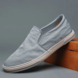 Yeknu  Spring Autumn New Designer Canvas Shoes for Men Fashion Casual Color Match Men's Vulcanize Shoes