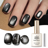 Yeknu  15ml Aurora Glitter Gel Nail Polish Iridescent Pearl Shimmer Effect Soak Off UV LED Manicure Varnishes
