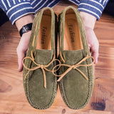 Yeknu   Men Casual Shoes Luxury Brand comfortable Slip on Formal Loafers Men Moccasins Italian Soft Male Driving Shoes