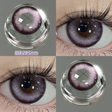 Yeknu  Blue Contact Lenses for Eyes Fashion Color Pupils Beauty Green Lenses Natural Eye Color Lenses for Myopia 1 Pair Cosplay
