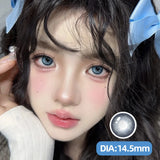 Yeknu  Blue Contact Lenses for Eyes Fashion Color Pupils Beauty Green Lenses Natural Eye Color Lenses for Myopia 1 Pair Cosplay