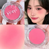 Yeknu  monochrome blush whitening matte cosmetics vitality girl nude makeup natural smudge monochrome blush plate