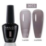 Yeknu  10ml Pearl Shell Color UV Gel Nail Polish Semi Permanent Golden Nail Art Gel Varnish Hybrid Nail Gel Polish Manicure Base