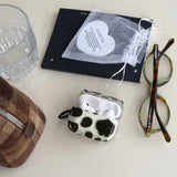 Yeknu  Cow Pattern Suitable For Airpods4 Protective Case Airpodspro3 Generation Headphone Cover Wireless Bluetooth Protective Case
