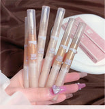 Yeknu  Waterproof Shiny Diamond Highlight Pen Eye Makeup Highlighter Long Lasting Pearl White Brighten Silkworm Shadow Liquid Highlight