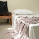 Yeknu High-end 100% Lyocell Fiber Summer Cooling Blanket Pure Natural Plant Shawl Blankets Soft Breathable Skin-friendly Nap Blanket