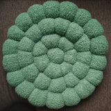 Yeknu  Solid Color Household Handmade Bay Window Mat Futon Tatami Seat Cushion Sofa Office Backrest Bed Cushion