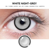 Yeknu  2pcs pupils halloween Blue Green contact lenses for Eyes Natural Colored contact lenses Prescription myopia Brown Lens