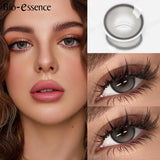1 Pair Colored Contact Lenses Natural Yearly Lenses Brown Contact Lenses High Quality Natural Lenses for Makeup Lens