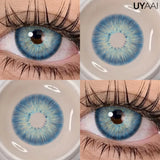 Yeknu  Color Contact Lenses Beauty Makeup Colorcon Fashion Blue Eyes Lenses Green Eyes Contact Natural Brown Lenses For Eyes