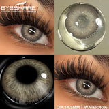 Yeknu  1Pair Blue Contact Lenses Green Eye Contacts Gray Beautiful Pupils Brown Lenses Yearly Cosmetic Colored Contact Lenses