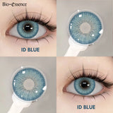 Yeknu  Color Contact Lenses ID Series Green Lense Beauty Pupils Cosmetic Makeup Blue Eyes Lens Colored Pupils Gray Natural