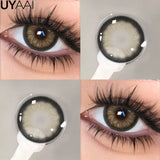 Yeknu  Contact lenses Makeup Color Contacts Lens Colorcon Water Light Cosmetics Blue Eyes Lens Beauty Green Pupils Fashion Eyes