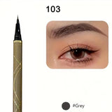Yeknu  Ultra-fine ultra-fine eyebrow pencil waterproof professional sweat-proof liquid eyeliner Eyebrow dual-purpose durable makeup art