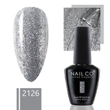 Yeknu  15ml Gel Nail Polish Semipermanente Varnishes Lacquer Esmalte Black White Color UV Lakiery Hybrydowe Vernis Gellak Polish