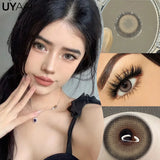 Yeknu  NEW Cosplay Colored Contact Lenses for Eyes Anime Purple Lenses Cosmetic Blue Eye Contacts Brown Natural Fashion Lenses