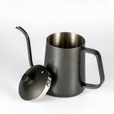 Yeknu  600ml Non-stick Coating Coffee Tea Pot Slender Mouth Coffee Kettle with Handle Lid Free Shipping