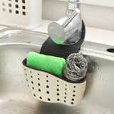 Yeknu  Kitchen Sink Holder Hanging Drain Basket Adjustable Soap Sponge Shelf Organizer Bathroom Faucet Holder Rack Kitchen Accessories
